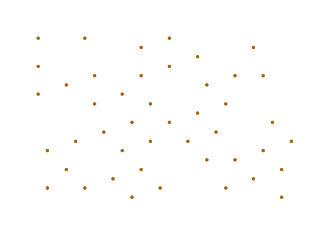 An arbitrary set of points in a DGN model