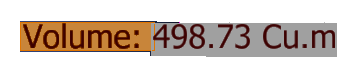 Smart  Volume Label with default background