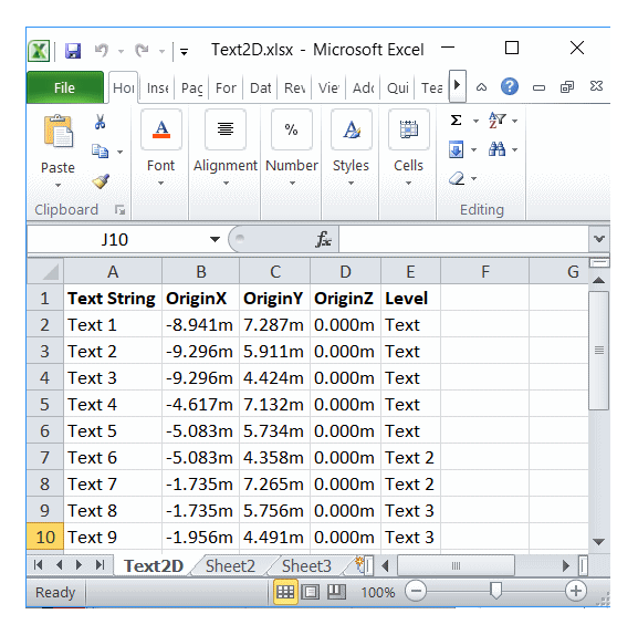 Text Report Definition 8